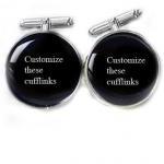Men Cufflinks White persona..
