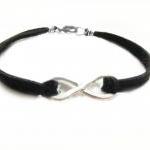 Hammered Knot Infinity Brac..