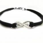 Hammered Knot Infinity Brac..