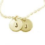 2 Initial Necklace Personal..