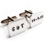 Monogram initial Men Cuffli..