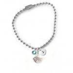 Summer Bird Initial Anklet ..