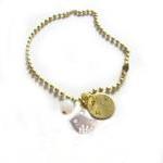 Summer Bird Initial Anklet ..