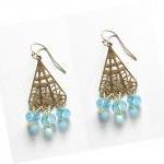 Gold Filled Filigree Earrin..