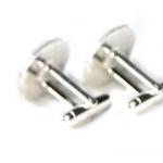 Two Tone Initial Cufflinks ..